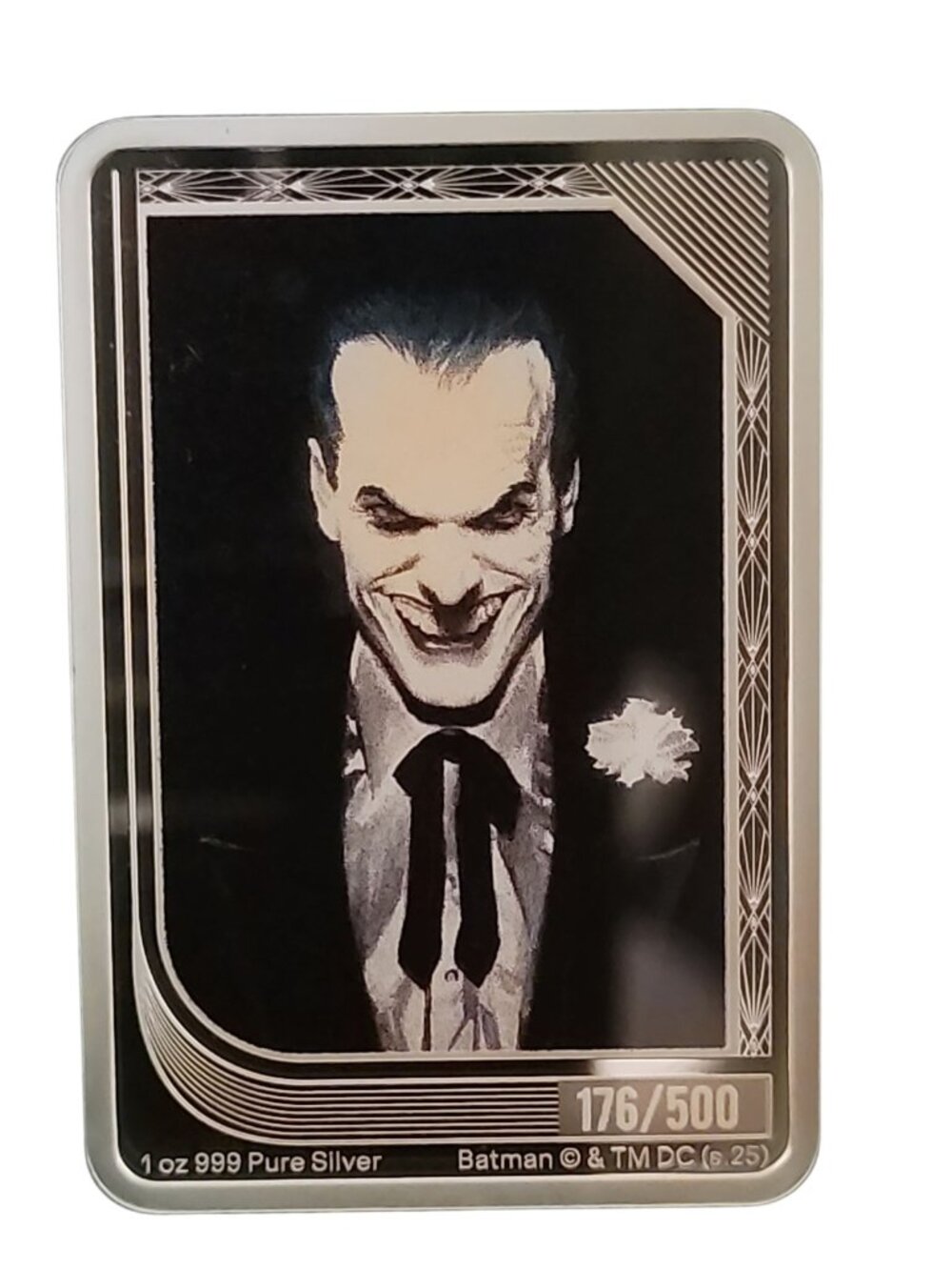 RARE DC Comics Joker & #9 Harley Quinn 1 oz Silver Coin Set Niue $2 Legal Tender - Picture 3 of 12